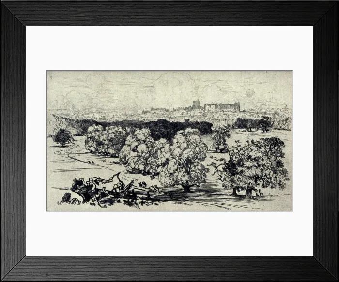 Framed Print : Windsor Castle
