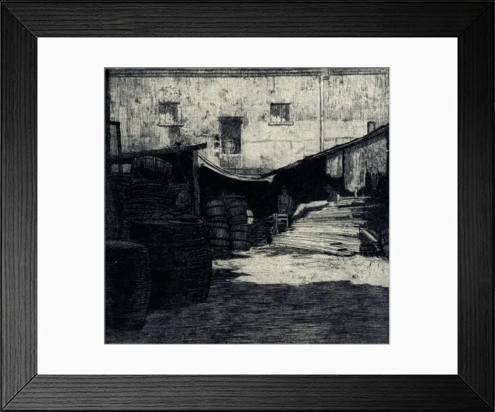 Framed Print : The Cooperage Framed Print : The Cooperage