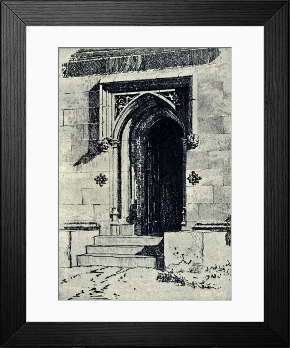 Framed Print : Doorway, Sydney University Framed Print : Doorway, Sydney University