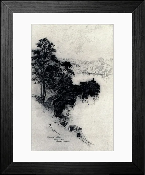 Framed Print : Kirribilli Wharf, Sydney Harbour Framed Print : Kirribilli Wharf, Sydney Harbour