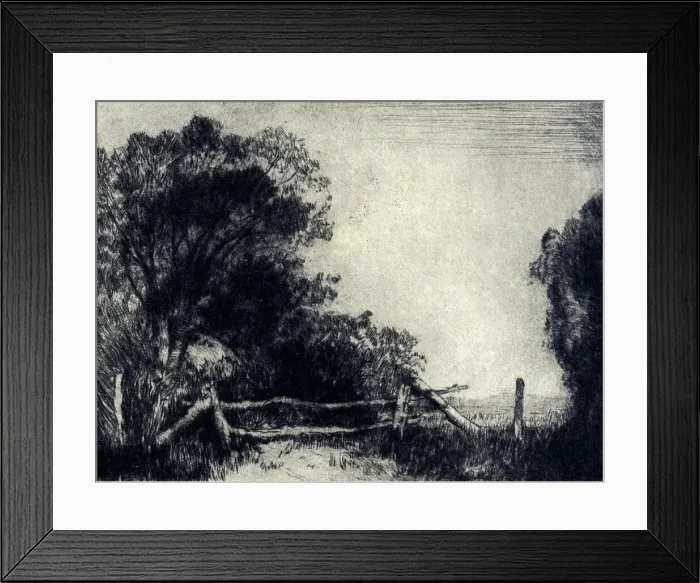 Framed Print : The Slip-rail Framed Print : The Slip-rail