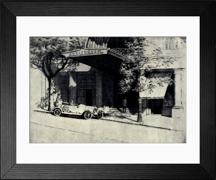 Framed Print : The Auditorium Framed Print : The Auditorium