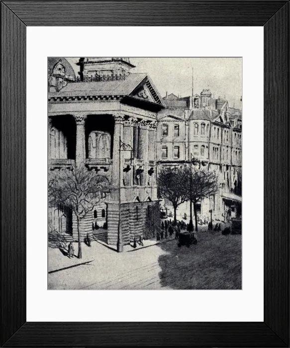 Framed Print : Town Hall, Melbourne Framed Print : Town Hall, Melbourne
