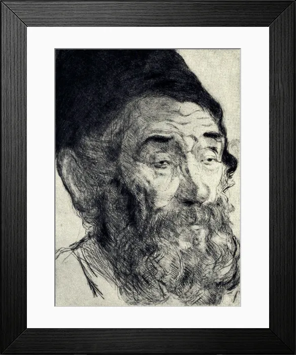 Framed Print : Old Man's Head Framed Print : Old Man's Head