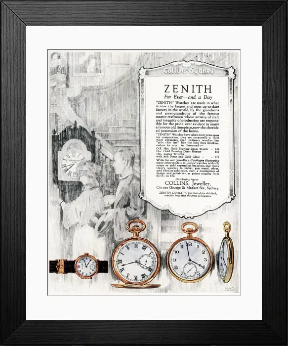 Framed Print : Collins Advertisement Framed Print : Collins Advertisement