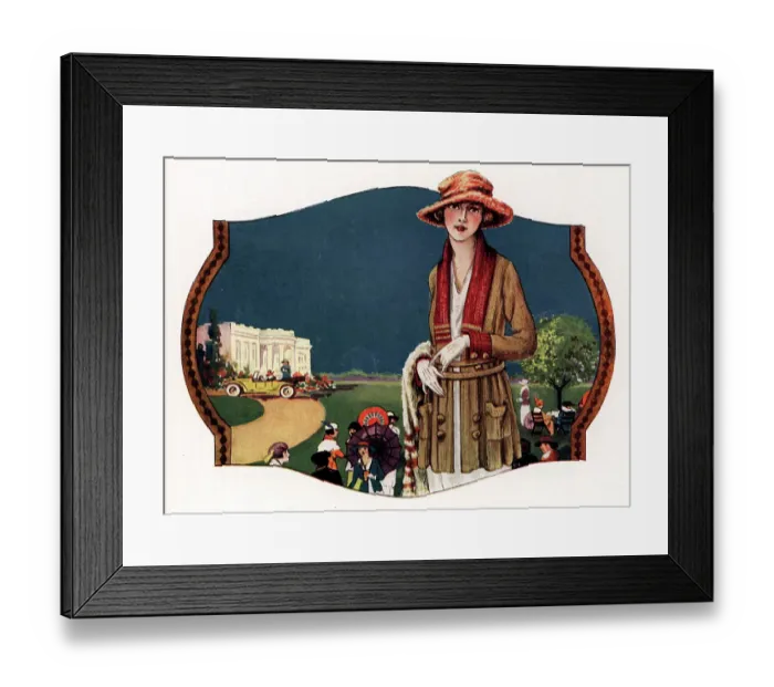 Framed Print : David Jones Advertisement Framed Print : David Jones Advertisement