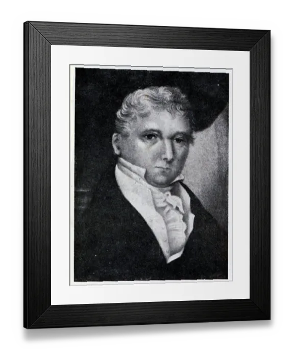 Framed Print : Simeon Lord Framed Print : Simeon Lord