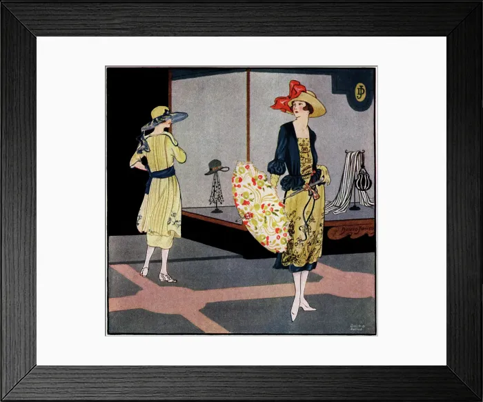 Framed Print : David Jones Advertisement Framed Print : David Jones Advertisement