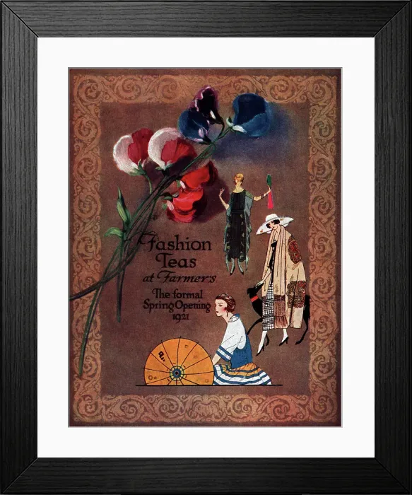 Framed Print : Farmer & Company Programme Framed Print : Farmer & Company Programme