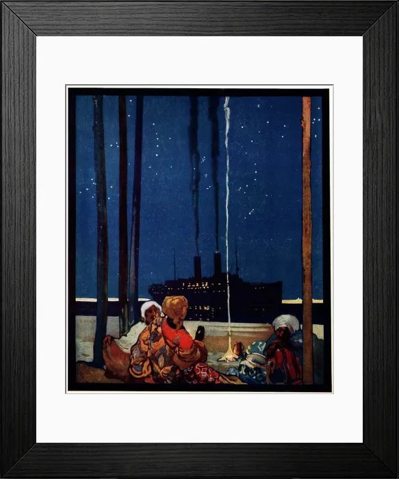Framed Print : Orient Steam Navigation Company Advertisement Framed Print : Orient Steam Navigation Company Advertisement
