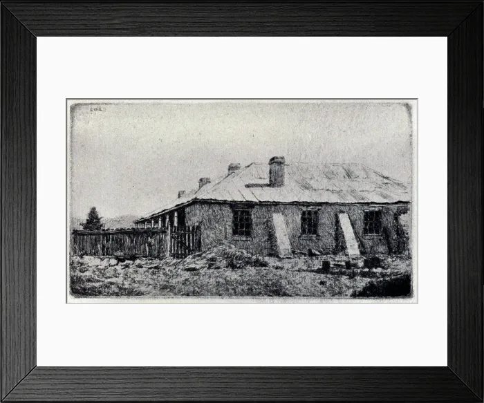 Framed Print : Farmhouse, Hartley Framed Print : Farmhouse, Hartley