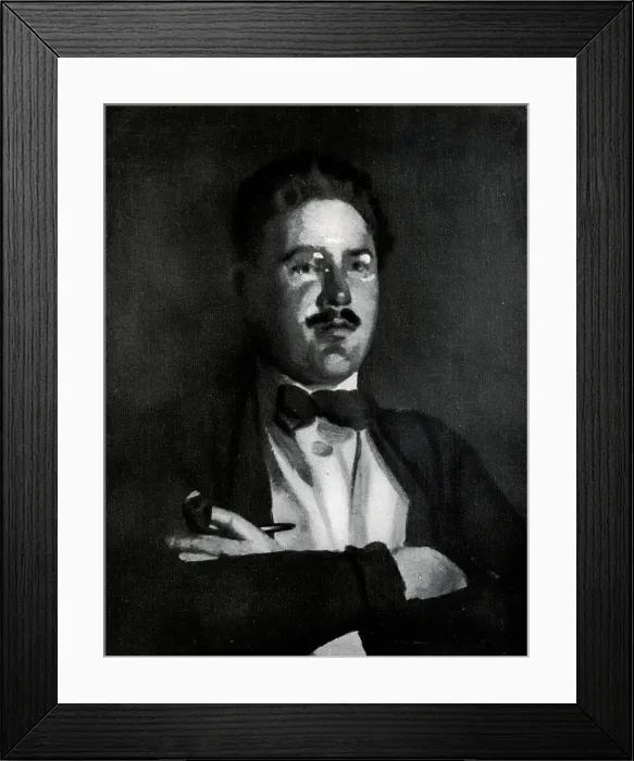 Framed Print : Portrait of a Man Framed Print : Portrait of a Man