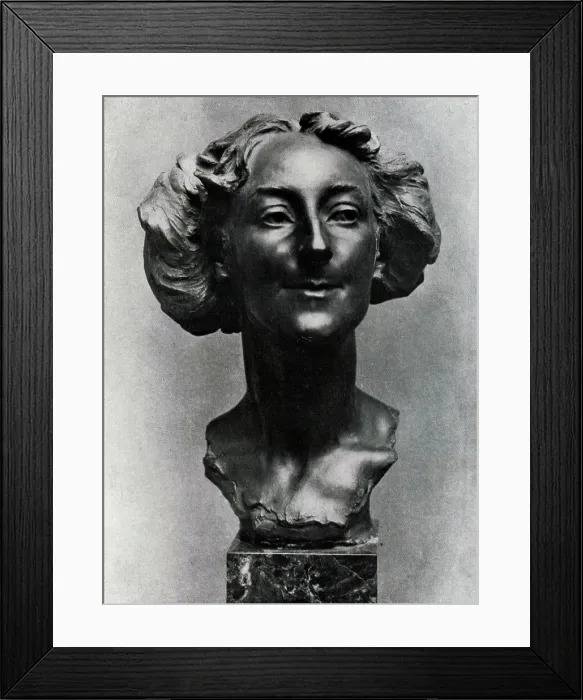 Framed Print : Bust of Bess Norriss Framed Print : Bust of Bess Norriss