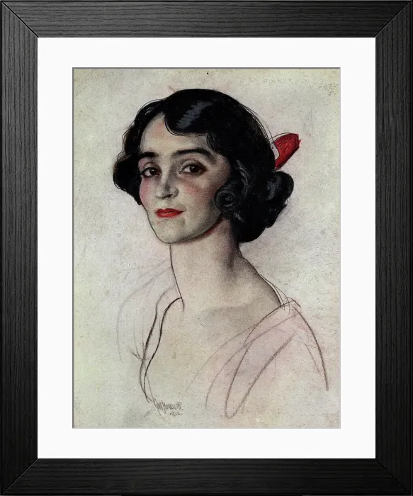 Framed Print : Mrs. Harry Whiting Framed Print : Mrs. Harry Whiting