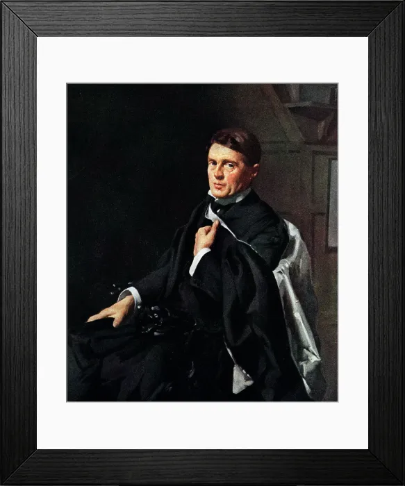 Framed Print : Professor Harrison Moore Framed Print : Professor Harrison Moore