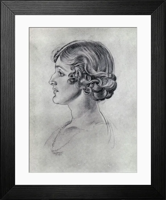 Framed Print : The Hon. Mrs. Pitt-Rivers Framed Print : The Hon. Mrs. Pitt-Rivers