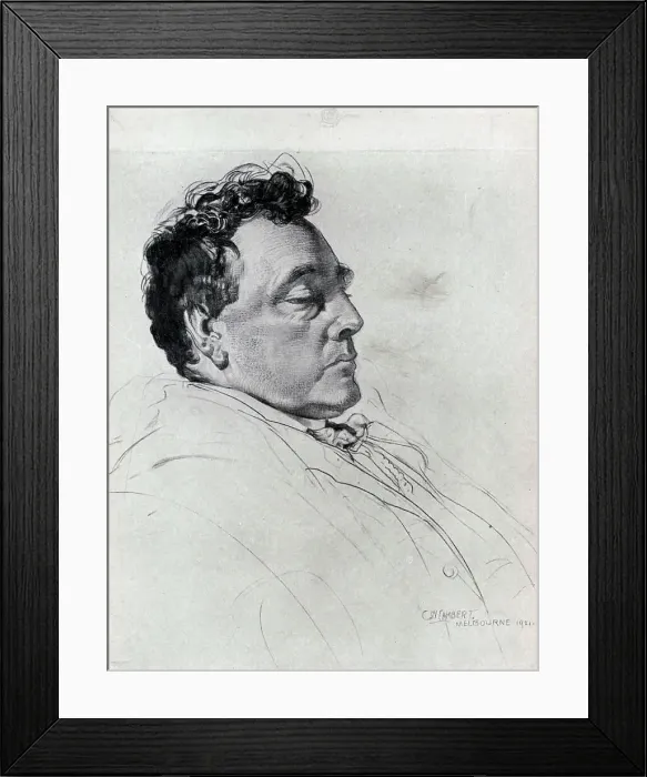Framed Print : H. Desbrowe Annear, Esq Framed Print : H. Desbrowe Annear, Esq