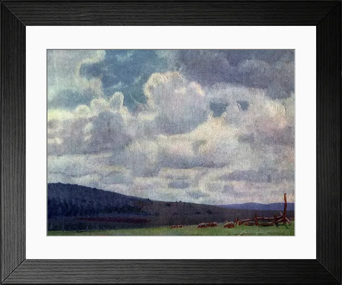 Framed Print : New England Landscape Framed Print : New England Landscape