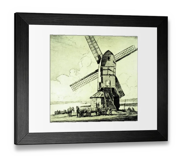 Framed Print : Windmill, Walton, Essex Framed Print : Windmill, Walton, Essex