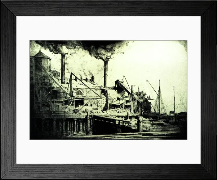 Framed Print : The Sugar Mills Framed Print : The Sugar Mills