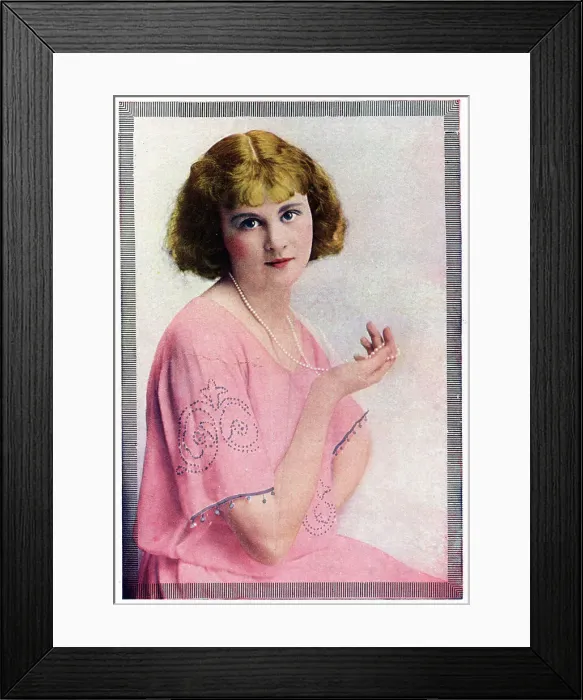 Framed Print : Dearborn Advertisement Miss Rowena Ronald Framed Print : Dearborn Advertisement Miss Rowena Ronald