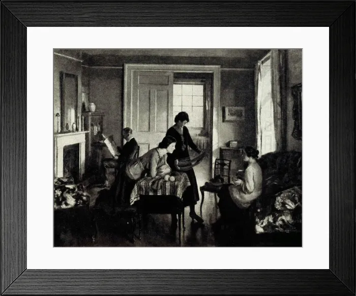Framed Print : An Interior Framed Print : An Interior