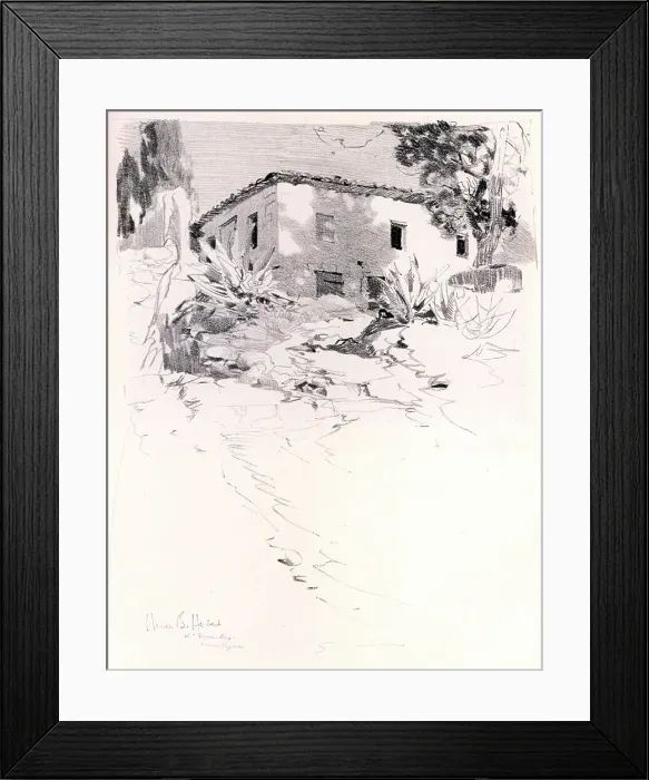 Framed Print : The Hermitage, Martigue Framed Print : The Hermitage, Martigue