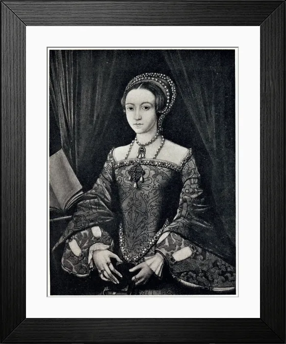 Framed Print : Elizabeth at the Age of Seventeen Framed Print : Elizabeth at the Age of Seventeen