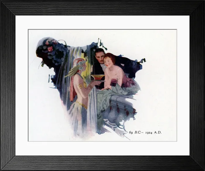 Framed Print : Palmolive Company Advertisement Framed Print : Palmolive Company Advertisement