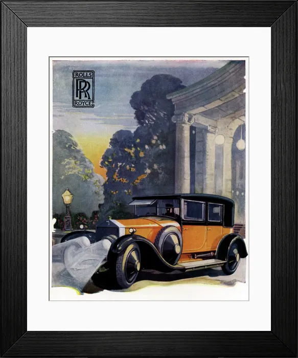 Framed Print : Dalgety & Company Rolls Royce Advertisement Framed Print : Dalgety & Company Rolls Royce Advertisement