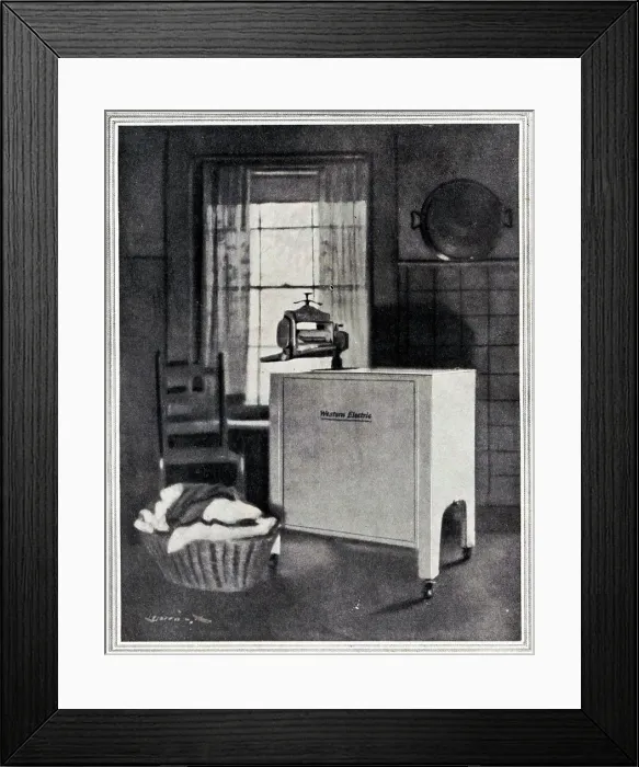 Framed Print : Western Electric Company Advertisement Framed Print : Western Electric Company Advertisement