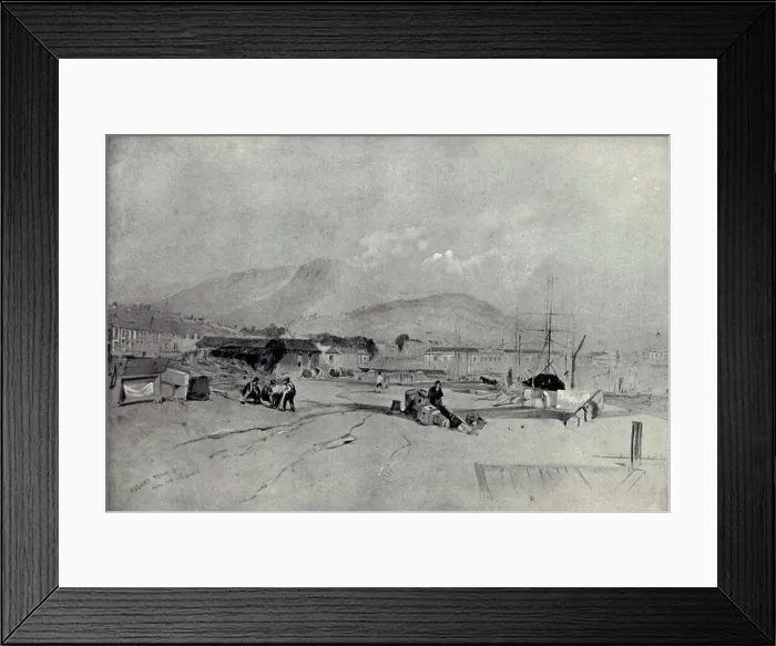 Framed Print : Hobart Town Framed Print : Hobart Town