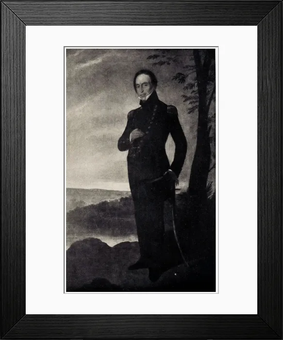 Framed Print : Captain John Piper Framed Print : Captain John Piper