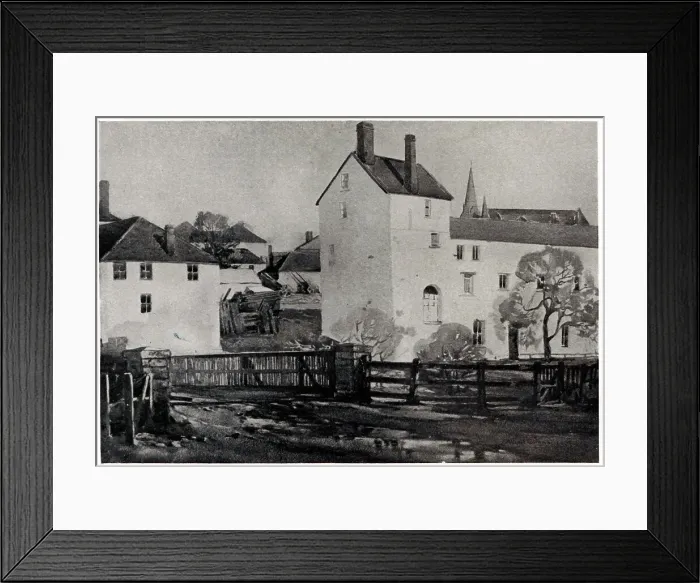 Framed Print : The White Mill Framed Print : The White Mill