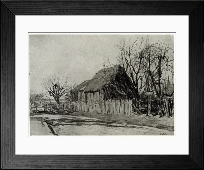 Framed Print : Village Street, Ambleside Framed Print : Village Street, Ambleside
