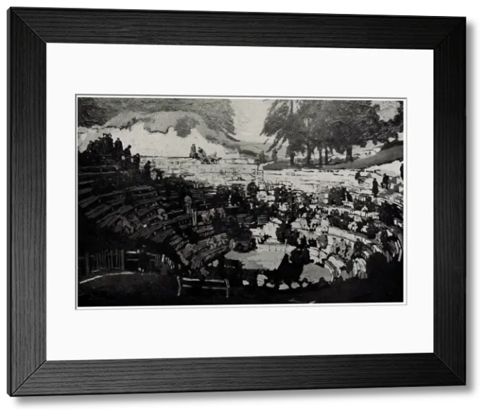 Framed Print : The Stadium Framed Print : The Stadium