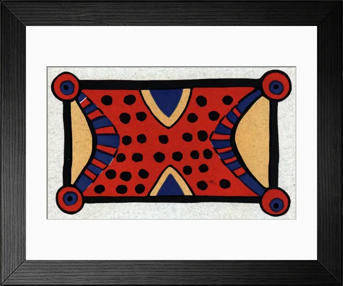 Framed Print : Golmary Shield Design Framed Print : Golmary Shield Design