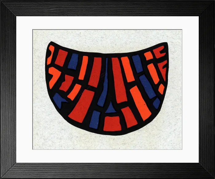 Framed Print : Aboriginal Basket Design Framed Print : Aboriginal Basket Design