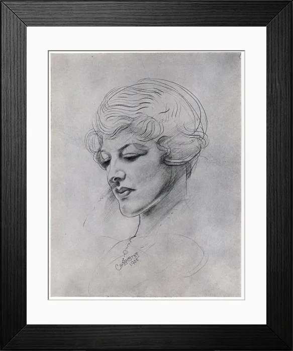 Framed Print : Pencil Study Framed Print : Pencil Study