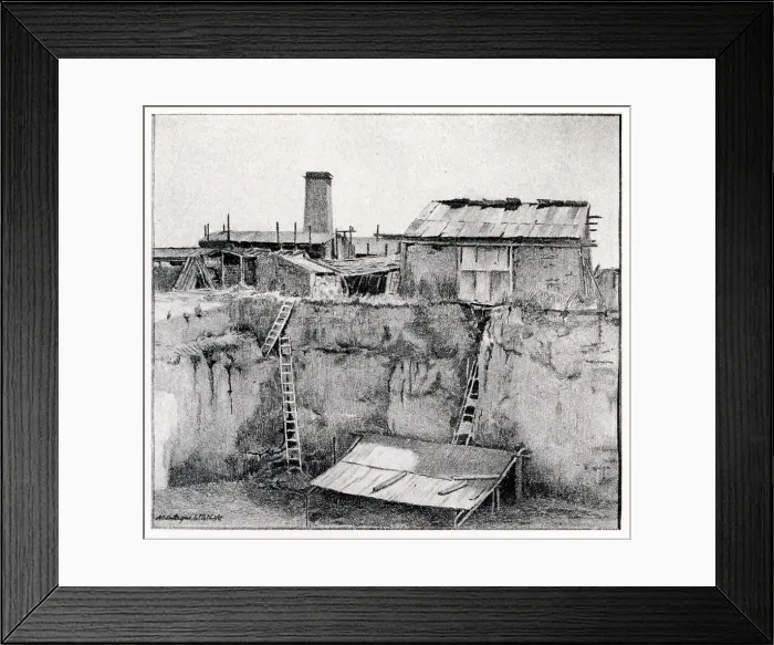 Framed Print : The Pug Hole Framed Print : The Pug Hole