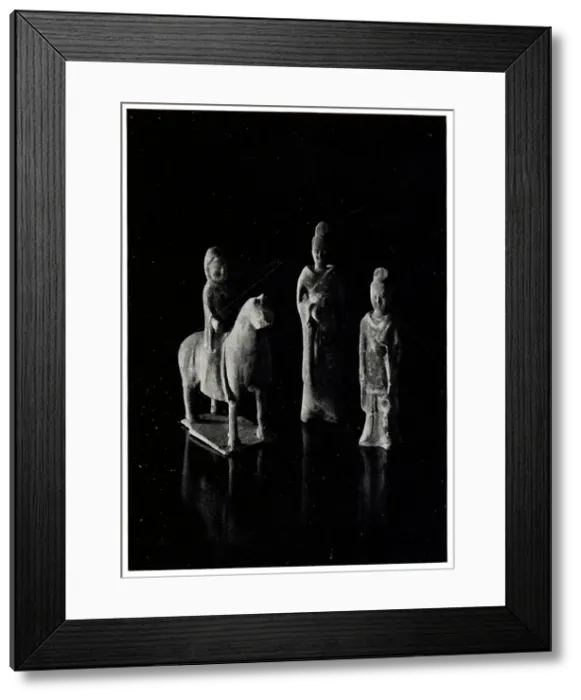 Framed Print : Wei Dynasty Tomb Figures Framed Print : Wei Dynasty Tomb Figures