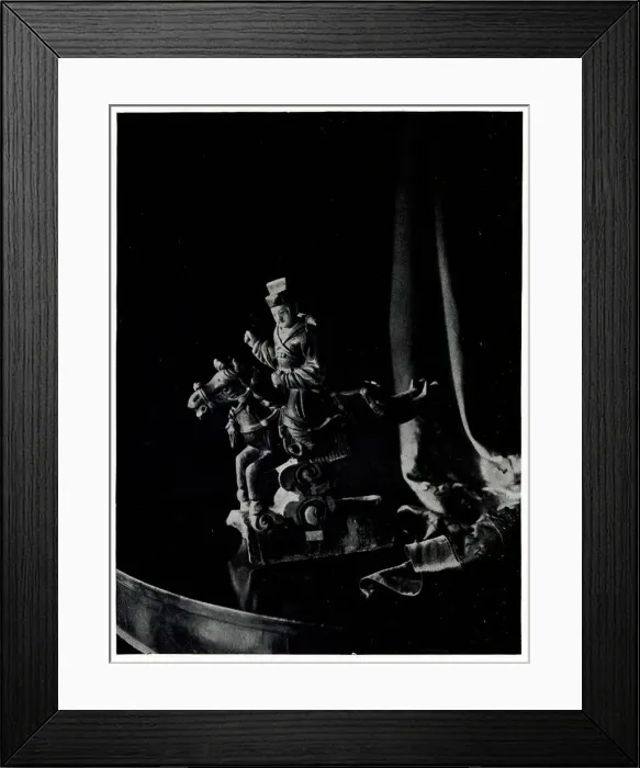 Framed Print : Ming Dynasty Horseman Figure Framed Print : Ming Dynasty Horseman Figure