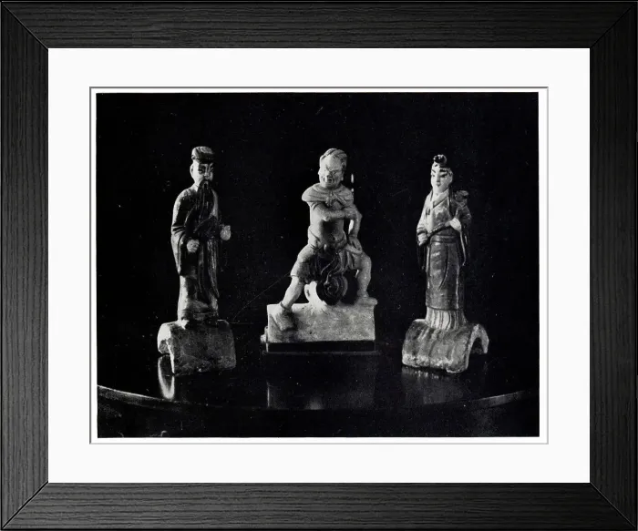 Framed Print : Ming Dynasty Glazed Figures Framed Print : Ming Dynasty Glazed Figures