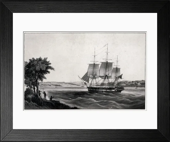 Framed Print : East Indian Ship, Millish Framed Print : East Indian Ship, Millish