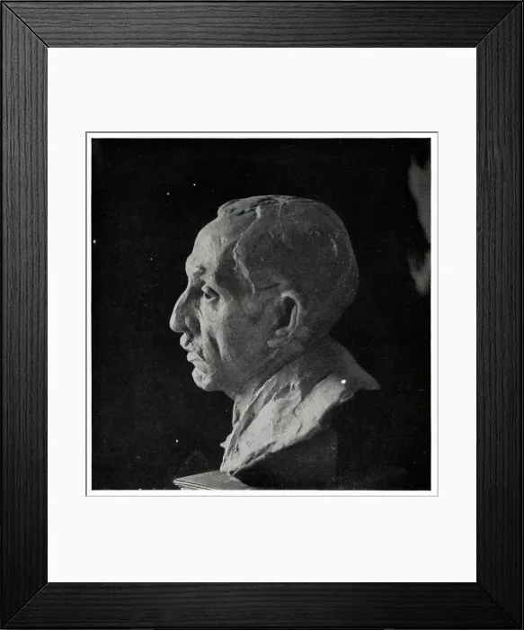 Framed Print : William Morris Hughes Sculpture Framed Print : William Morris Hughes Sculpture