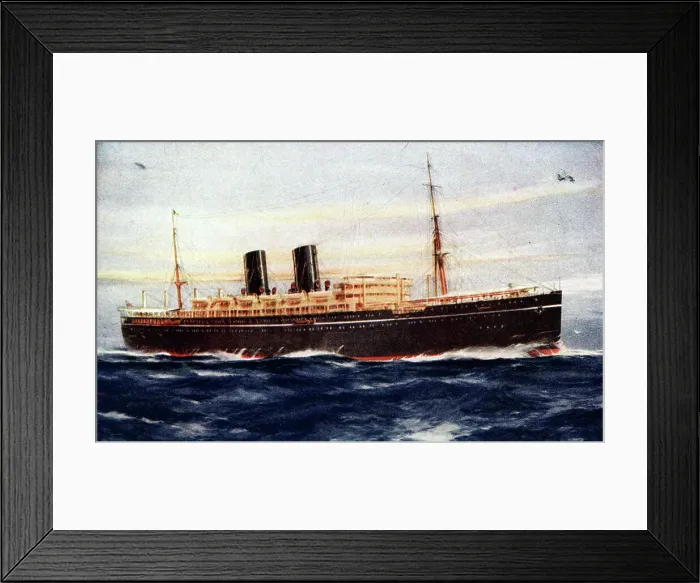 Framed Print : Royal Mail Steamer Chitral Framed Print : Royal Mail Steamer Chitral