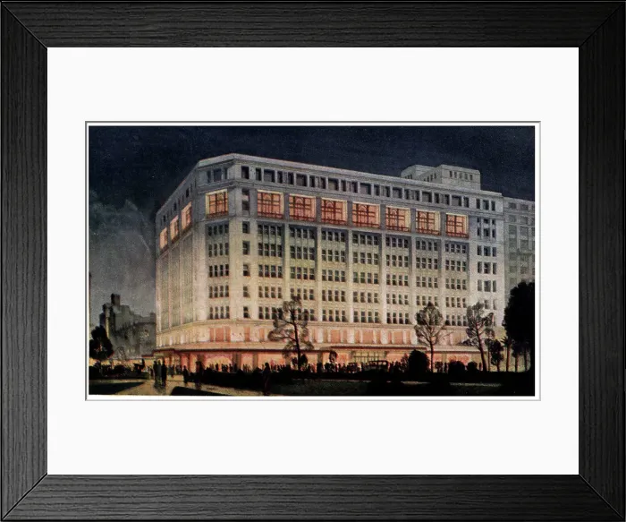 Framed Print : David Jones Building Framed Print : David Jones Building