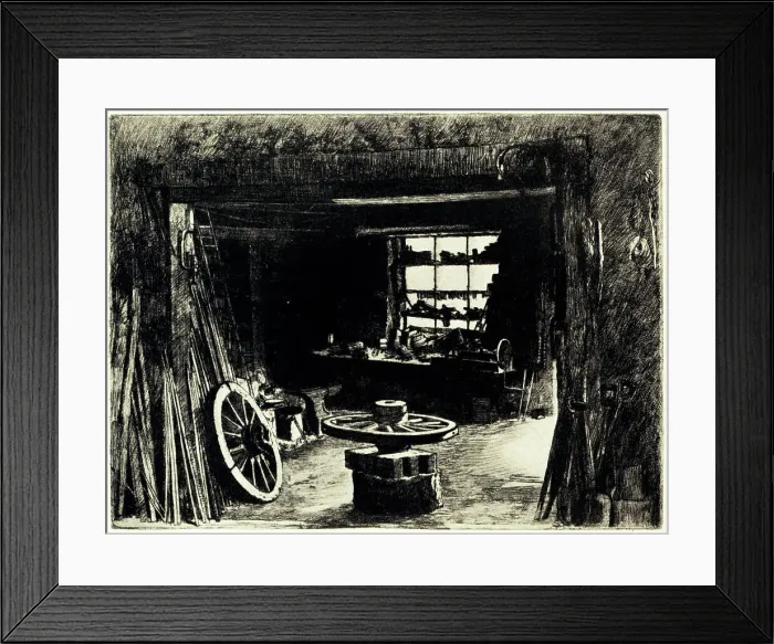 Framed Print : The Blacksmith's Shop Framed Print : The Blacksmith's Shop