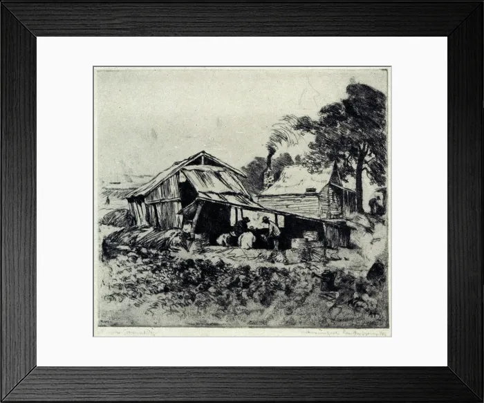 Framed Print : Chinaman's Gardens, Rose Bay Framed Print : Chinaman's Gardens, Rose Bay