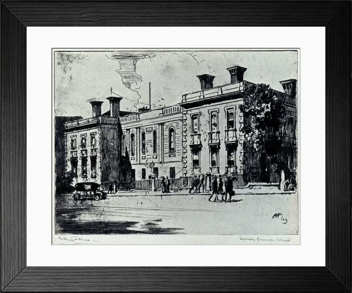 Framed Print : Sydney Grammar School Framed Print : Sydney Grammar School